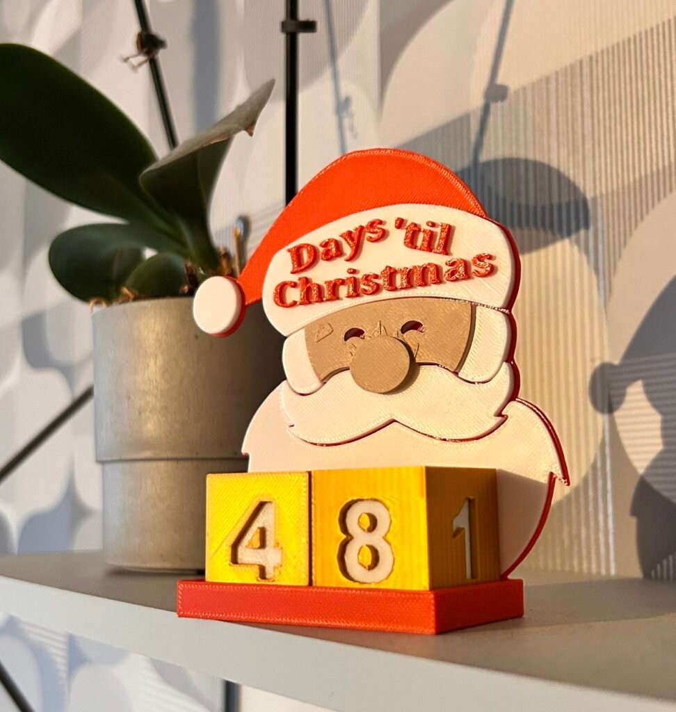 Days Until Christmas Calender